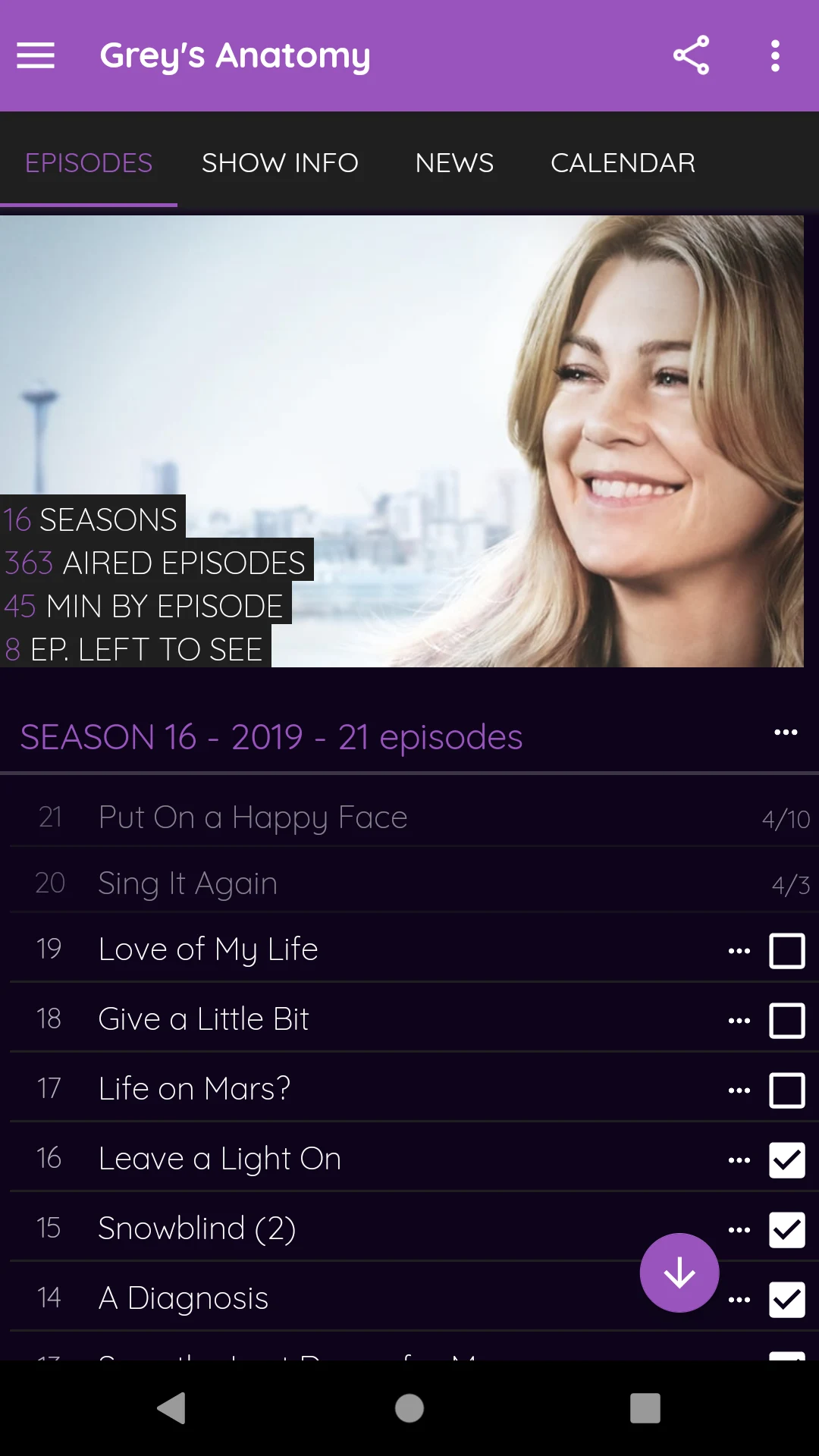 Anime & TV Series for Simkl screenshot